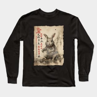 Killer Rabbit Of Caerbannog III Long Sleeve T-Shirt